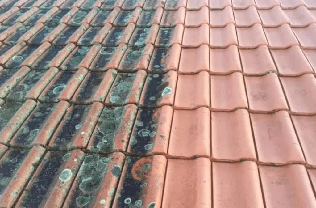 Complete slate re-roof on period cottage