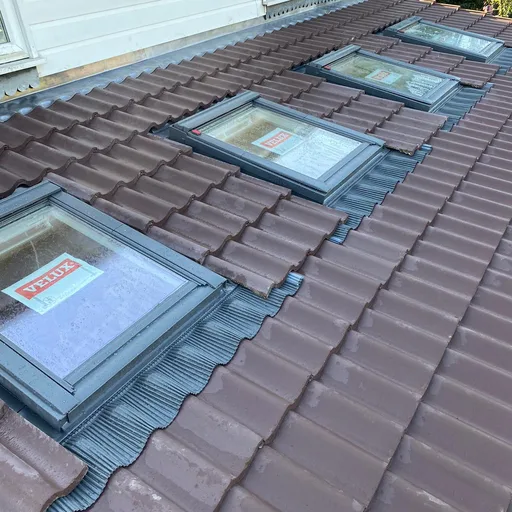 GRP flat roof installation