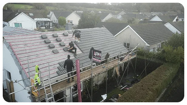 Emergency storm damage repair